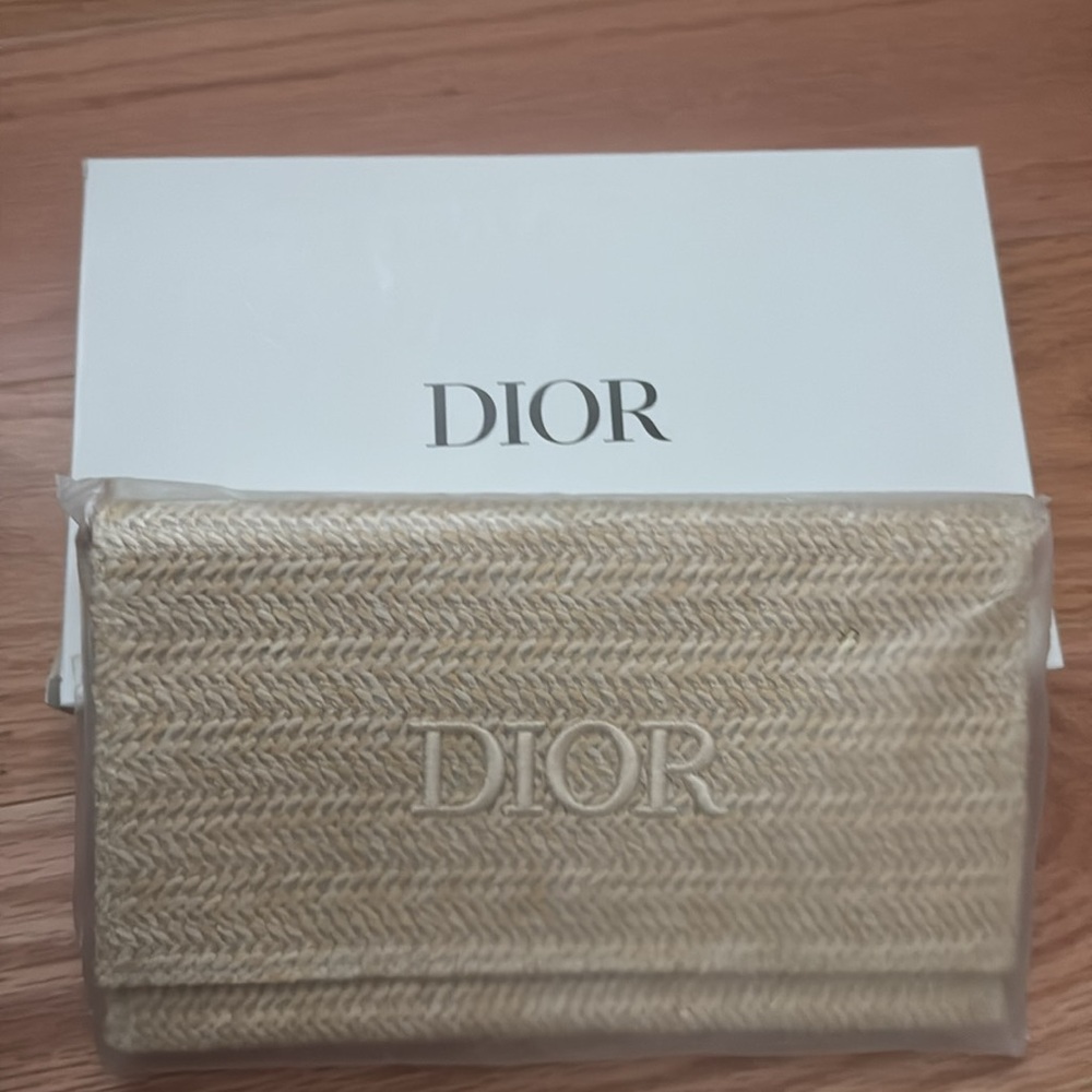 Dior Raffia Pouch - Picture 11 of 12